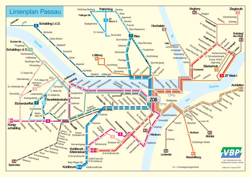 ÖPNV - Maidult 2025 - Linienverkehrsangebote der VBP